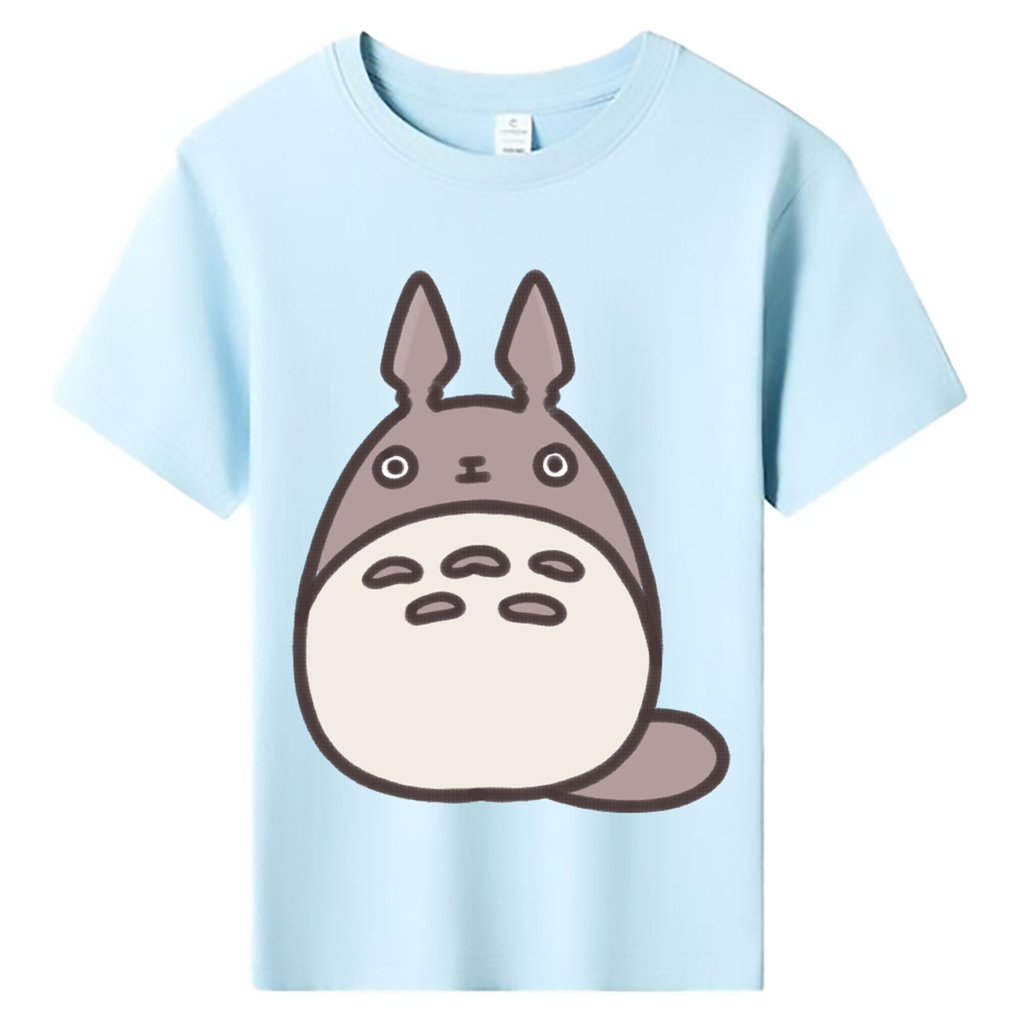 （画像用） となりのトトロ 草壁メイ 草壁サツキ My Neighbor Totoro Satsuki Kusakabe Mei Kusakabe 綿100％キッズTシャツ（フロントプリント）
